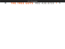 Tablet Screenshot of lincolntreeguys.com